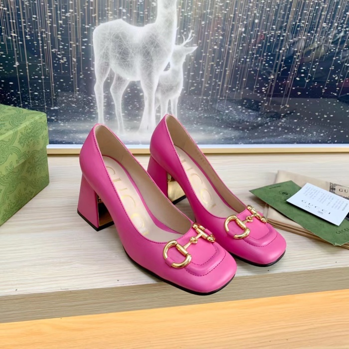 Gucci With Horsebit Pumps Size 35-41 4-Color