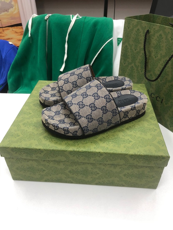 Gucci Platform Sandal Slippers Size 36-46