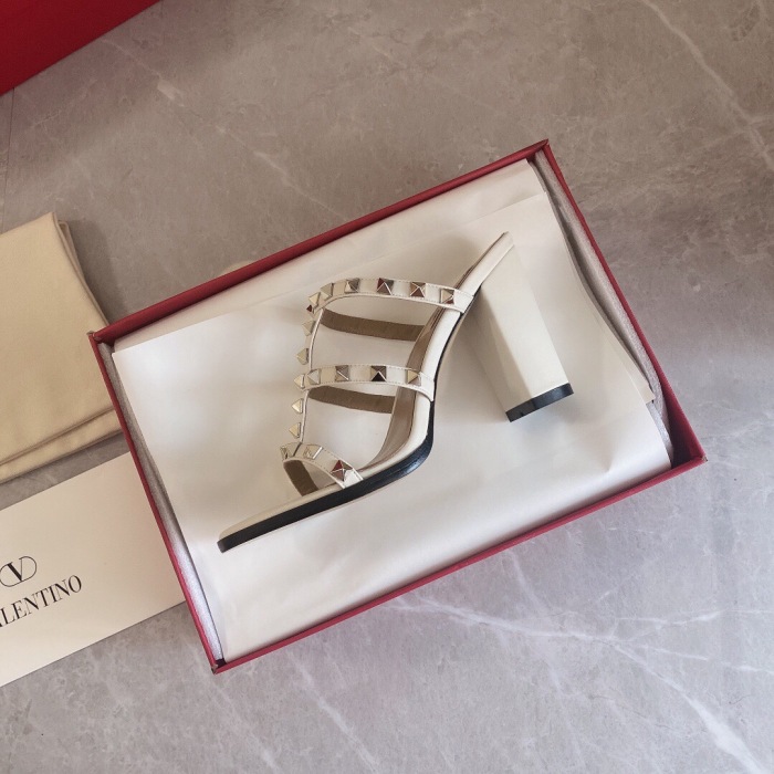 Valentino Rockstud Calfskin Leather Pumps Size 35-41 5-Color