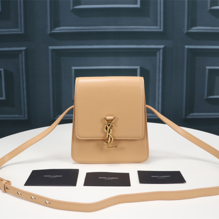 YSL Kaia Women Shoulder Bags Size 16*18*6cm
