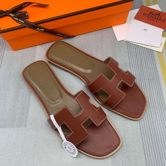 Hermes Oran Slippers Size 35-41  11-Color