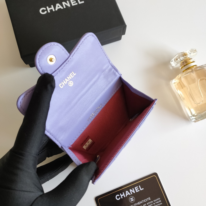 Chanel Card Holder Size 11*7.5*2cm 7-Color