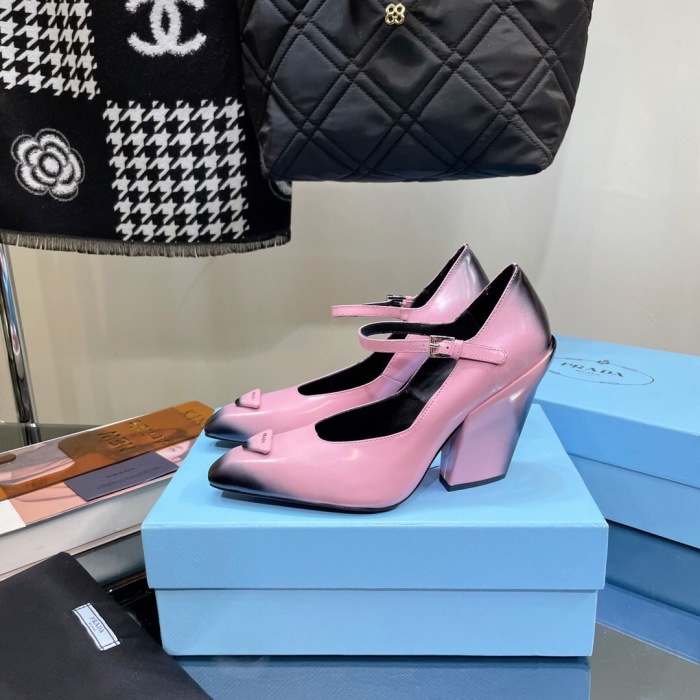 Prada Brushed Leather Pumps Size 35-41 5-Color