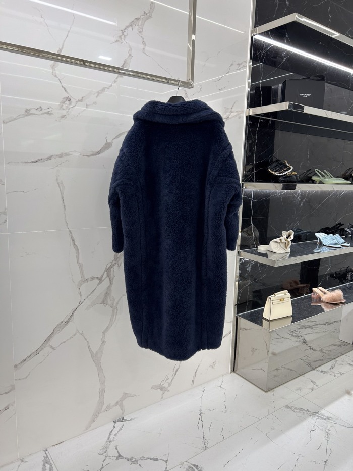 Max Mara Teddy fur long coat Size XS-M