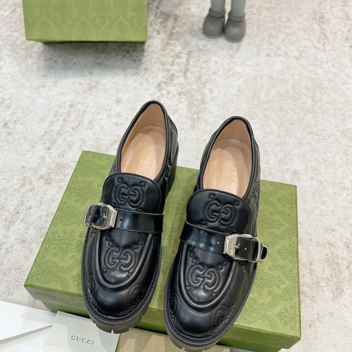 Gucci GG Matelassé Loafers Size 35-41 2-Color