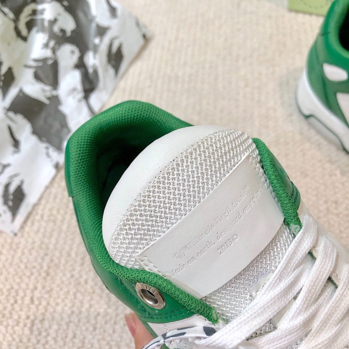 OFF White Out of Office Calf Leather Sneaker Size 35-45   8-Color