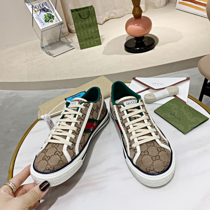 Men's GG Gucci Tennis 1977 sneaker Size 35-46 4-Color