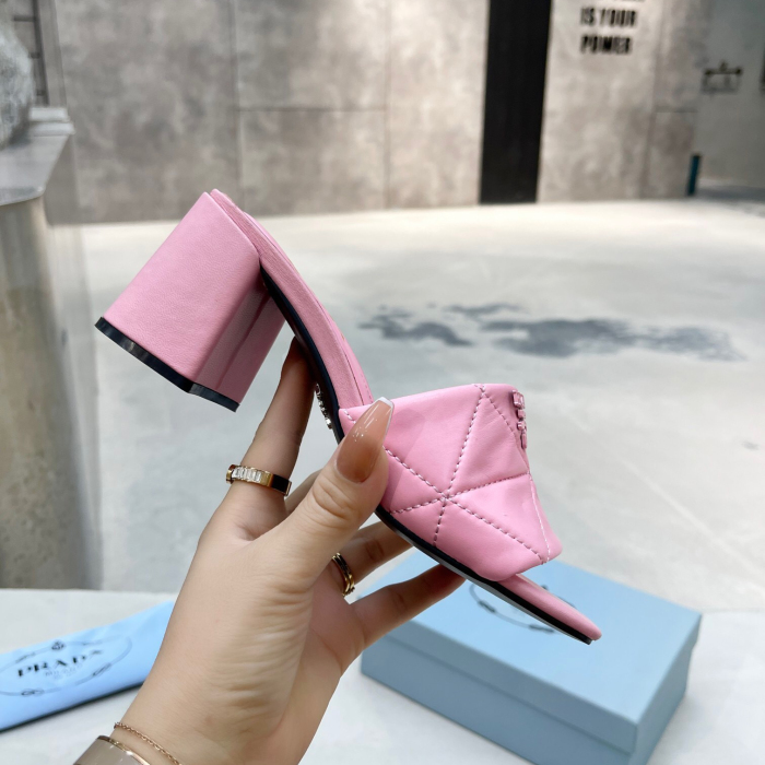 Prada Quilted Leather Pumps Size 35-41 5-Color