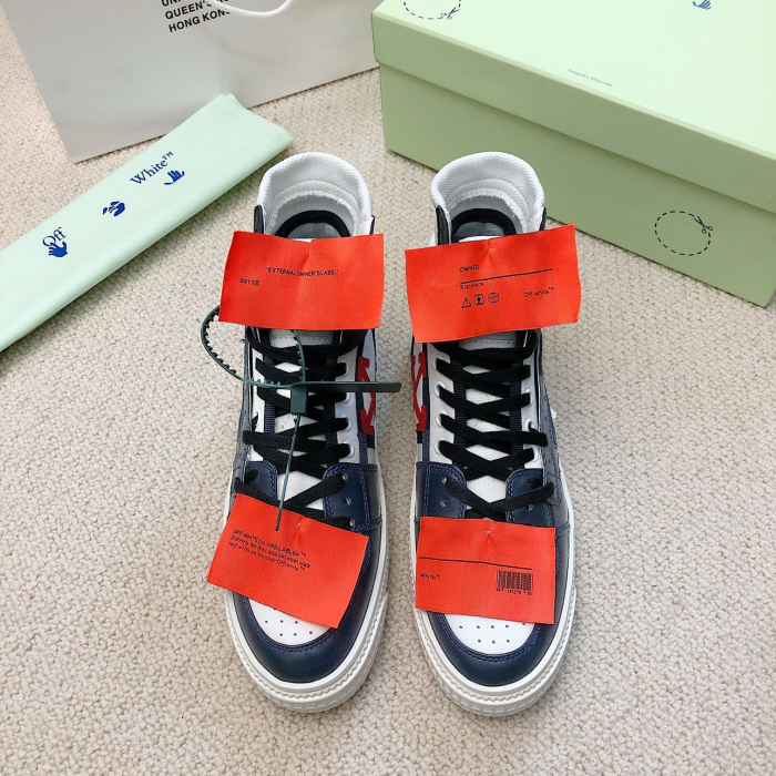 OFF White 3.0 Off Court Suede Canves Sneaker Size 35-45   11-Color