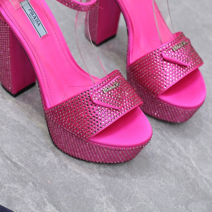 Prada Satin platform Pumps Size 36-41  6-Color