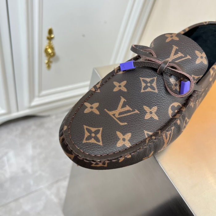 Louis Vuitton LV Driver Moccasin Loafers Size 39-45 3-Color
