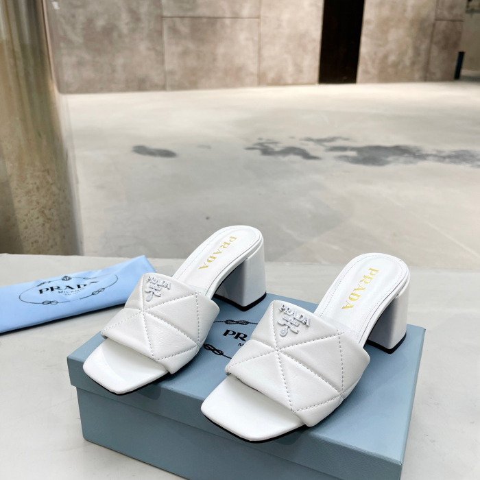 Prada Quilted Leather Pumps Size 35-41 5-Color