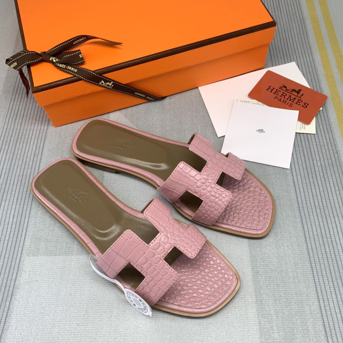 Hermes Oran Slippers Size 35-41  12-Color