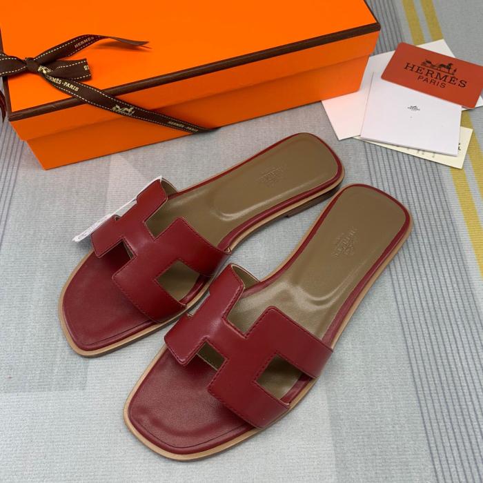 Hermes Oran Slippers Size 35-41  11-Color