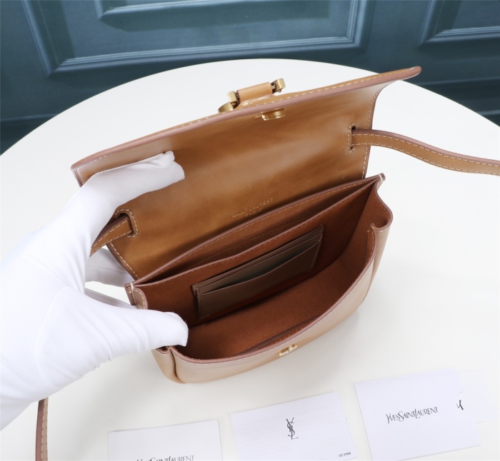 YSL Kaia Small Women Shoulder Bags Size 18*15*5cm