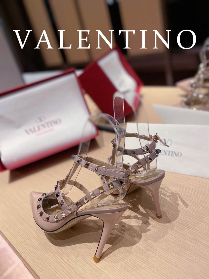 Valentino Rockstud Ankle Strap Pumps Size 35-41 11-Color