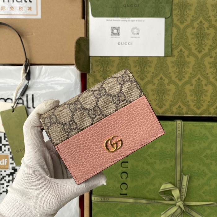 Gucci GG Marmont card case wallet Size 11*8*2.5cm Style: 658610