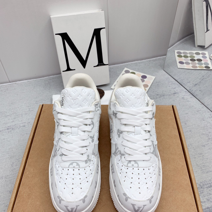 Louis Vuitton x Off White x Air Force 1 Sneaker Size 36-45   9-Color