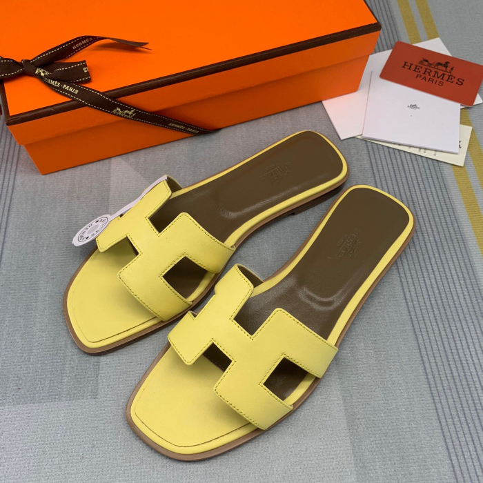 Hermes Oran Slippers Size 35-41  11-Color