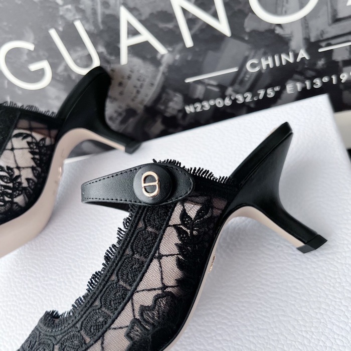 Dior Capture Heeled Mule Pumps Size 35-40