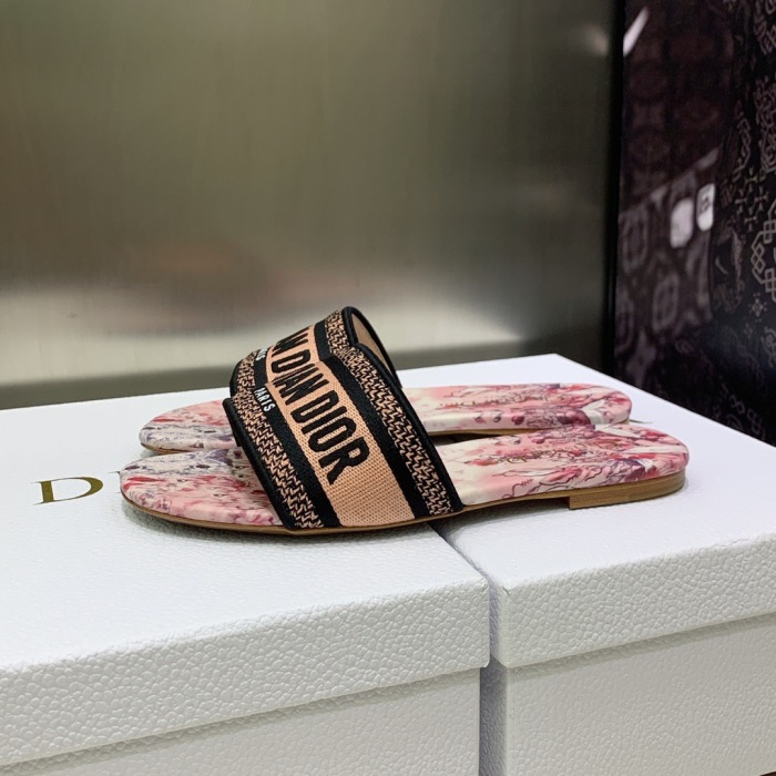 Dior Dway Slippers Size 35-41 8-Color