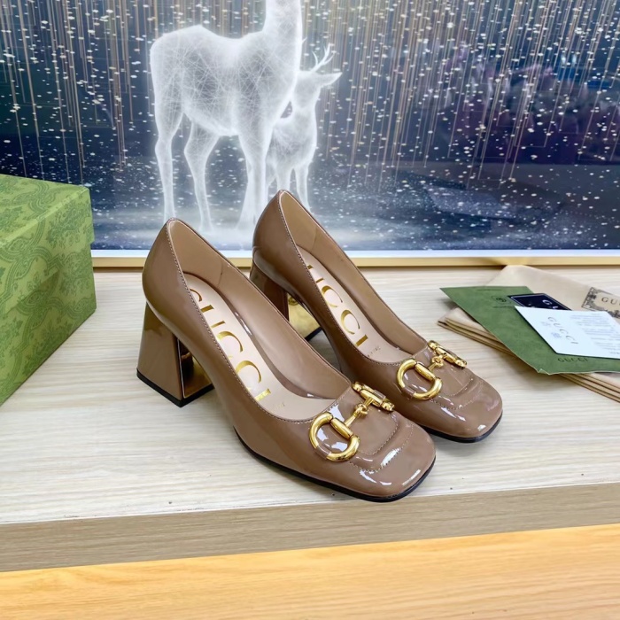 Gucci With Horsebit Pumps Size 35-41 7-Color
