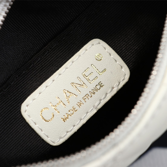 Chanel Chain Shoulder Bags Black White