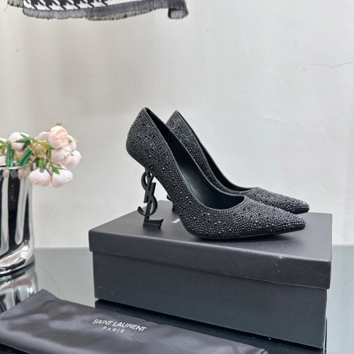 YSL Full Diamond Pumps Size 35-41