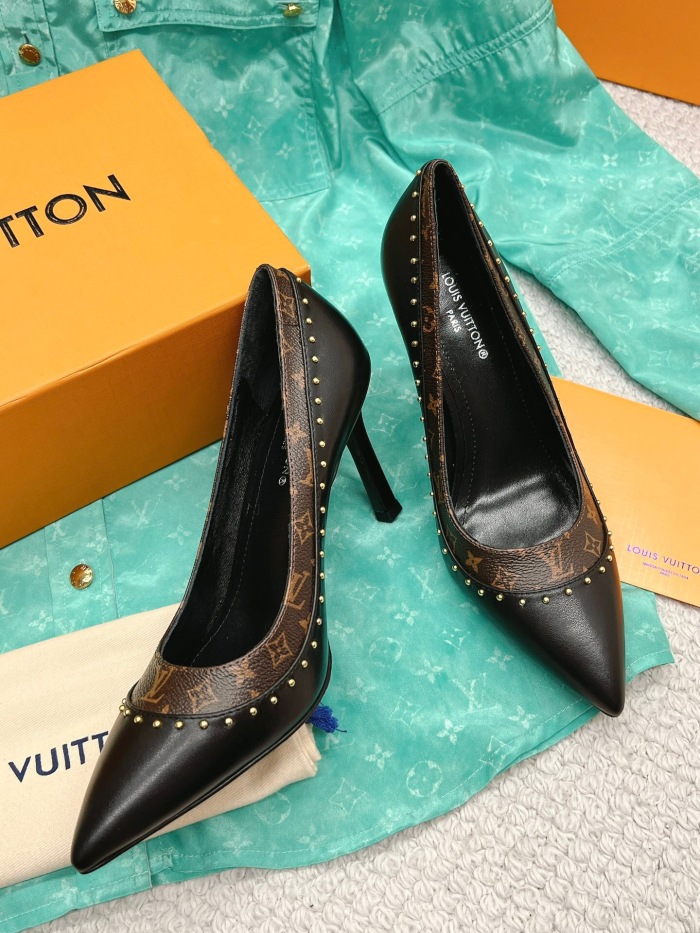 Louis Vuitton Signature Pumps Size 35-41 5-Color
