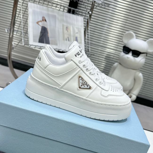 Prada 2024 New Downtown Bold leather Sneaker Size 36-41