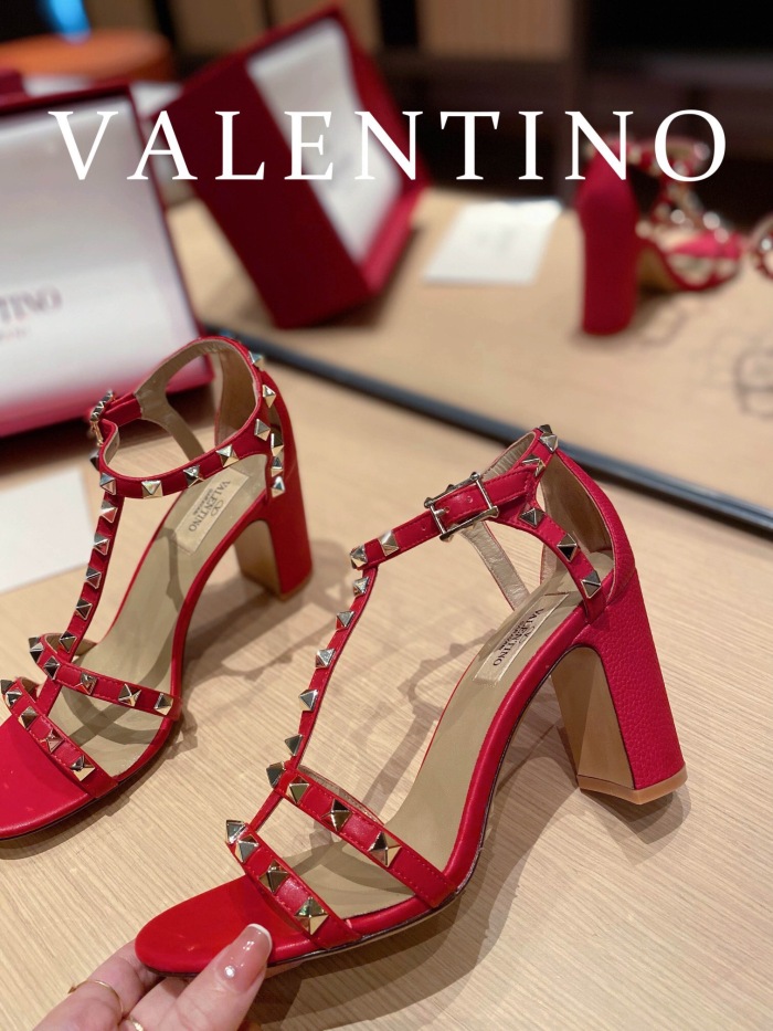 Valentino Rockstud Ankle Strap Pumps Size 35-41 5-Color