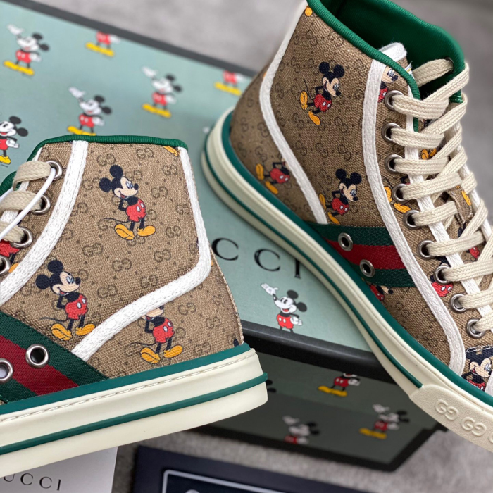 Gucci Tennis 1977 High Top Sneaker Size 35-45 6-Color