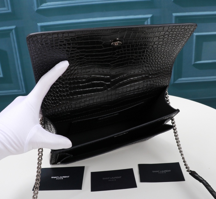 YSL Medium Sunset Women Shoulder Bags Size 25*18*5cm