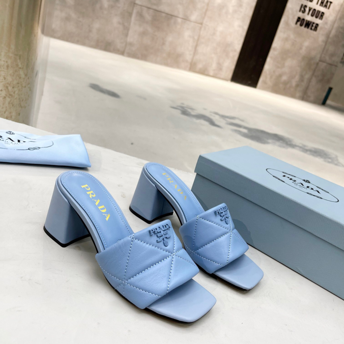 Prada Quilted Leather Pumps Size 35-41 5-Color