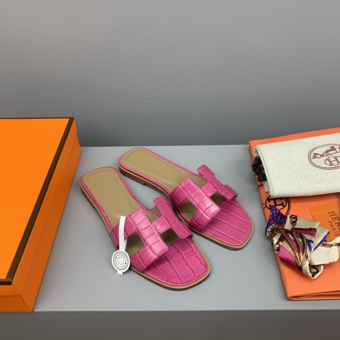 Hermes Oran Slippers Size 35-41  9-Color