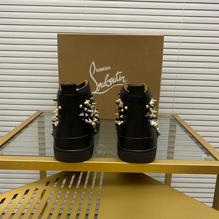 Christian Louboutin Lou Pik Pik High-Top Sneaker Size 36-46  6-Color