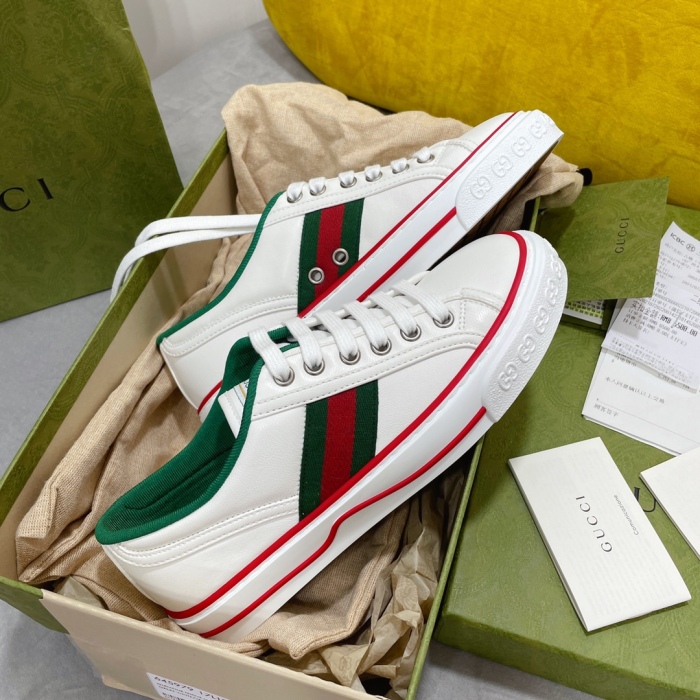 Men's GG Gucci Tennis 1977 sneaker Size 35-46 4-Color