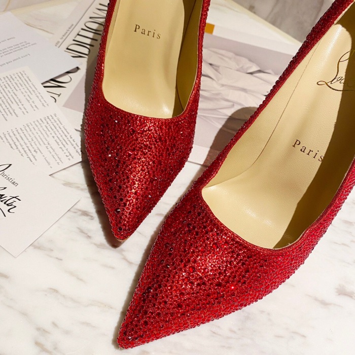 Christian Louboutin Kate Strass Pumps Size 35-41 12-Color