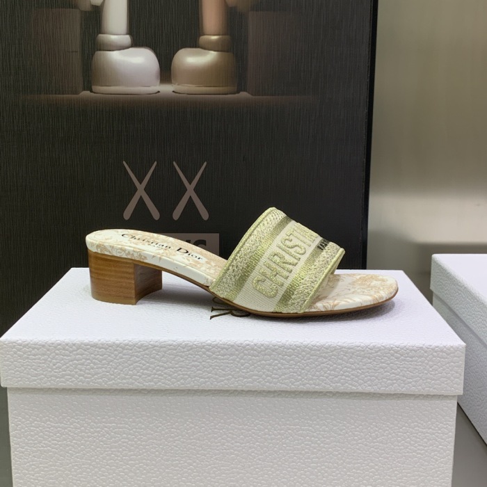 Dior Dway Heeled Sandal Pumps Size 35-41 8-Color
