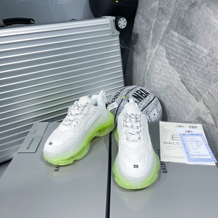 Balenciaga Triple S Clear Sole Sneaker Size 35-46  8-Color