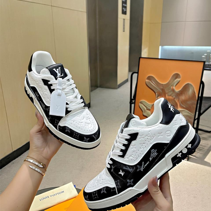 Louis Vuitton LV Trainer 3D #54 Signature Sneaker Size 36-46   6-Color
