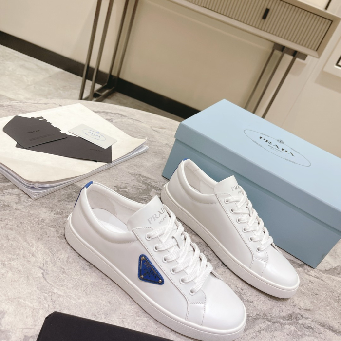 Prada Brushed Leather Sneaker Size 36-45   4-Color