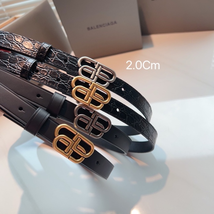 Balenciaga Women Belt Width 2cm