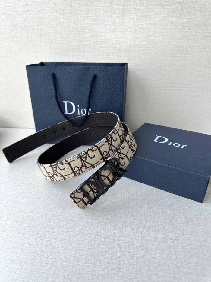 Dior Men Belt Width 3.5cm