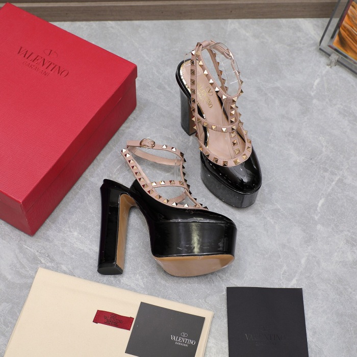 Valentino Rockstud Platform Pumps Size 35-41 6-Color
