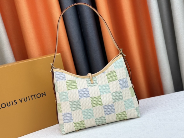 Louis Vuitton Monogram CarryAll Shoulder Bags Size 29*24*12cm