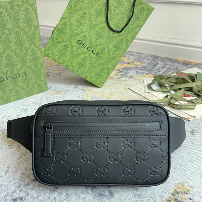 Gucci Men Bags Size 24*13*5cm