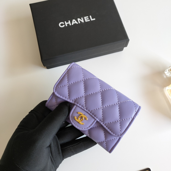 Chanel Card Holder Size 11*7.5*2cm 7-Color