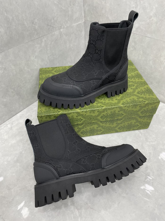 Gucci 23fw New Boots Unisex Size 35-46