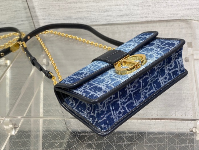 Dior Montaigne East-West mit Kette Women Shoulder Bags 21*6*12cm